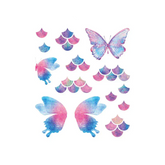 Unicorn Butterfly Waterproof Temporary Tattoo Sticker